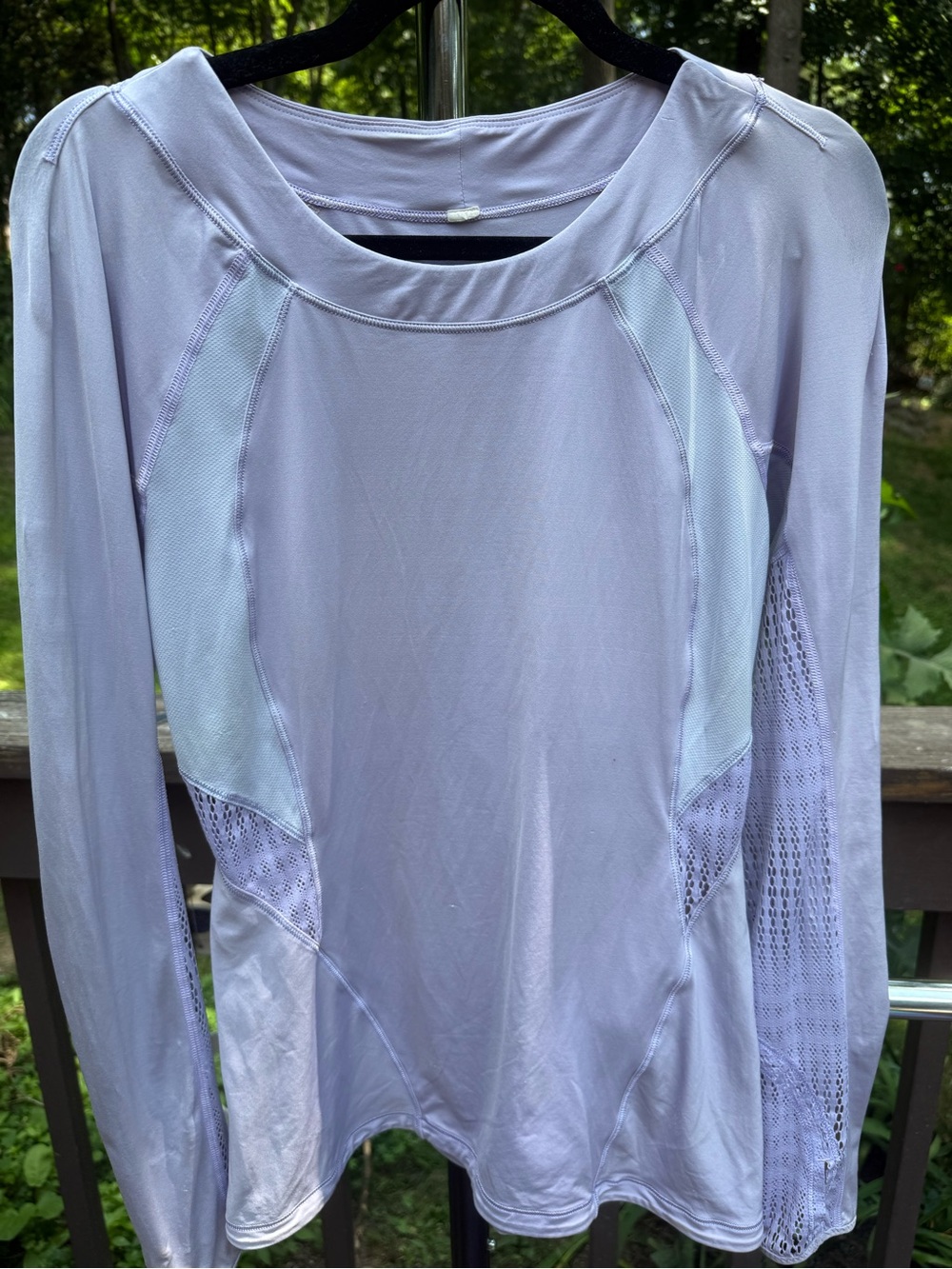 lululemon athletica Light Lavender Long-Sleeve Performance Tee